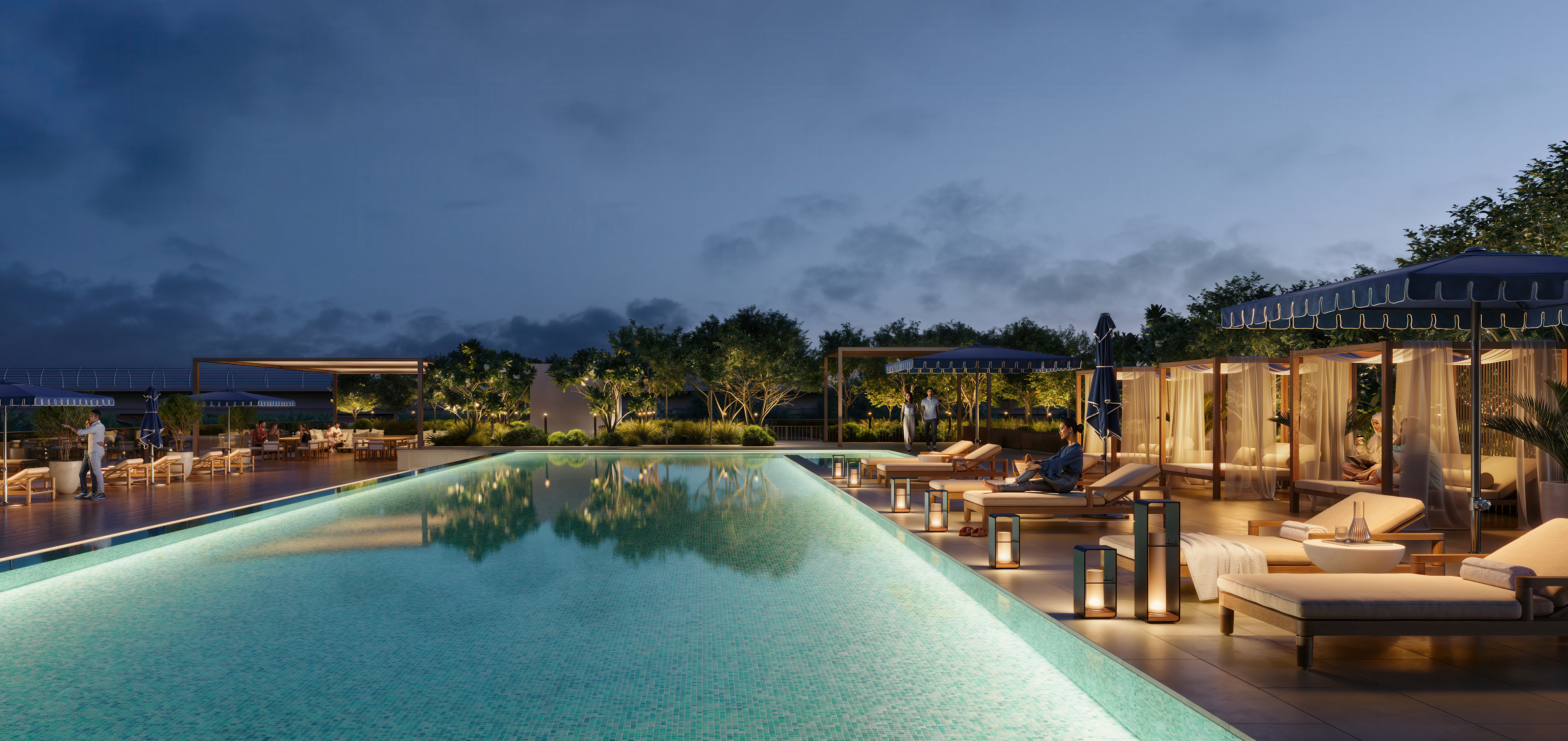 Palace Residences Creek Blue