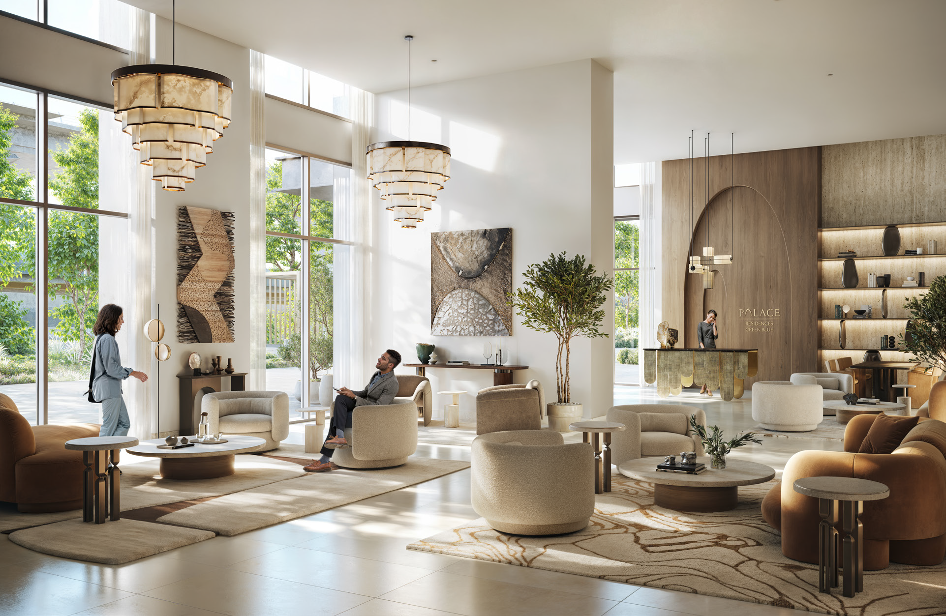 Palace Residences Creek Blue